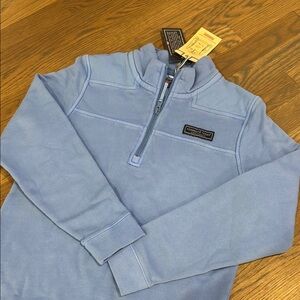 Boys Vineyard Vines Shep Blue Pullover NWT size M